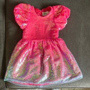 Lola & The Boys Shimmer Sequin Dress